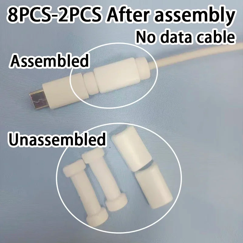 Mobile Phone Charging Cable Protective Case, Smartphone, Tablet, Laptop Data Cable Protection, Storage and Organization