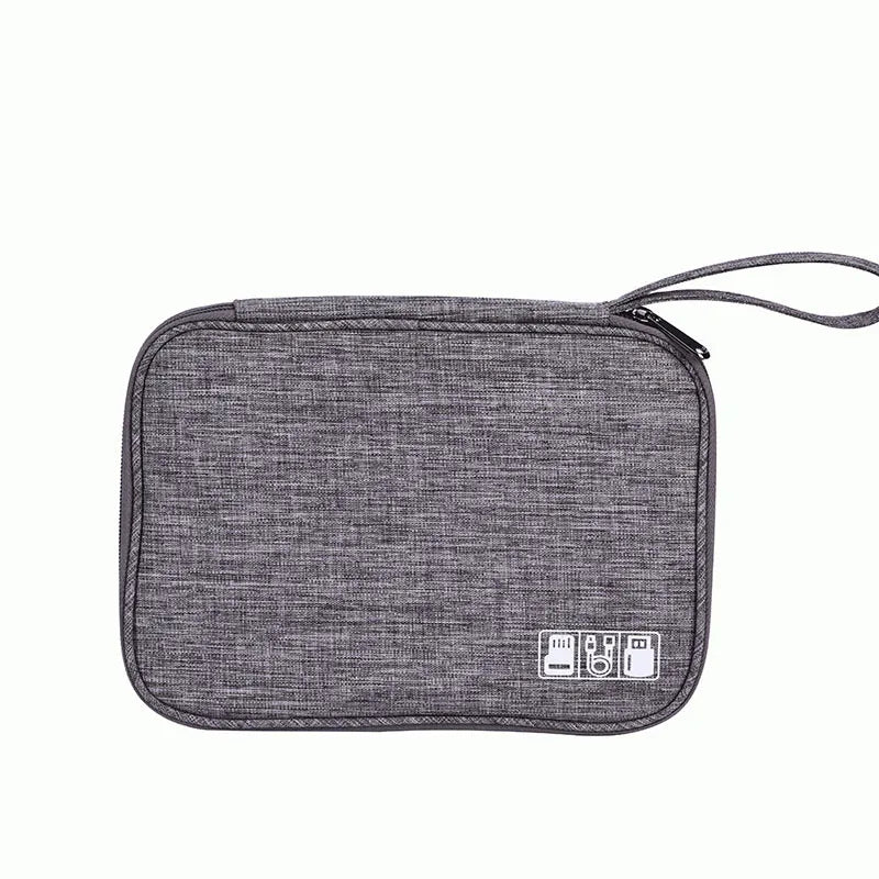 Portable Cable Storage Bag Electronics Cord Organizer Travel Case Multifunctional Digital Accessories Pouch Cable Organizer Bag