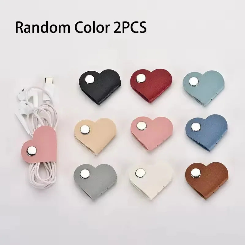 10/5/1 Pcs Charge Cable Protectors Travel Data Cord Clip Decoration Earphone Charging Cables Storage Buckle Cable Organizer